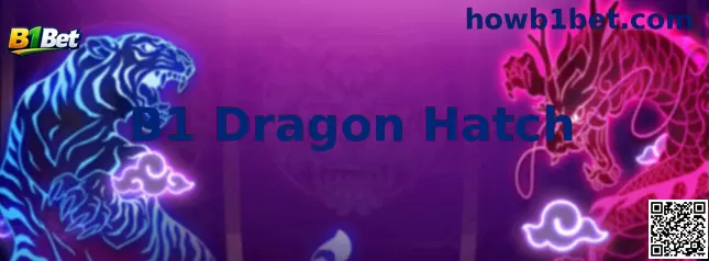 Representação visual do jogo B1 Dragon Hatch com temática de dragões