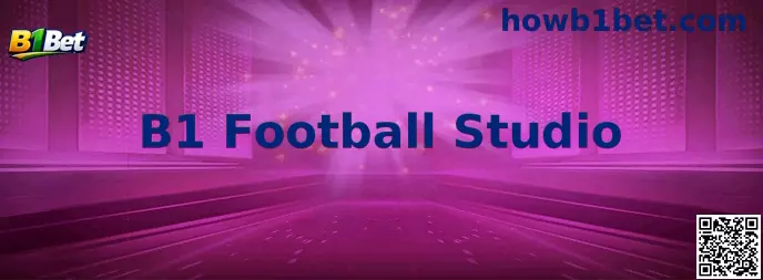 Interface ilustrativa do B1 Football Studio